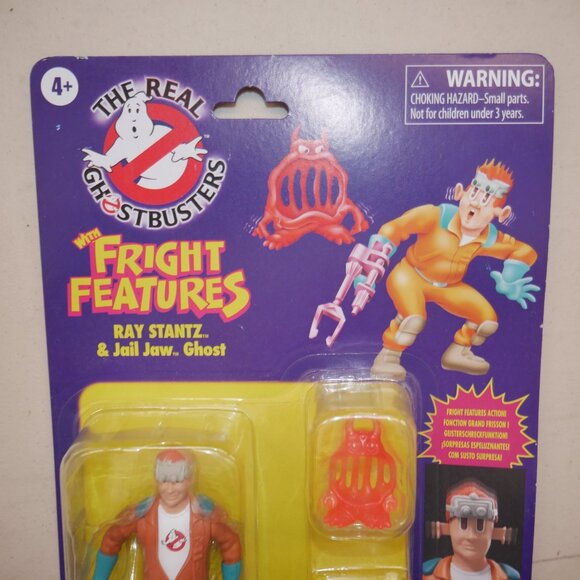 Ghostbusters Ray Stantz and Jail Jaw Ghost Figure Fright Features Action New - Picture 3 of 5